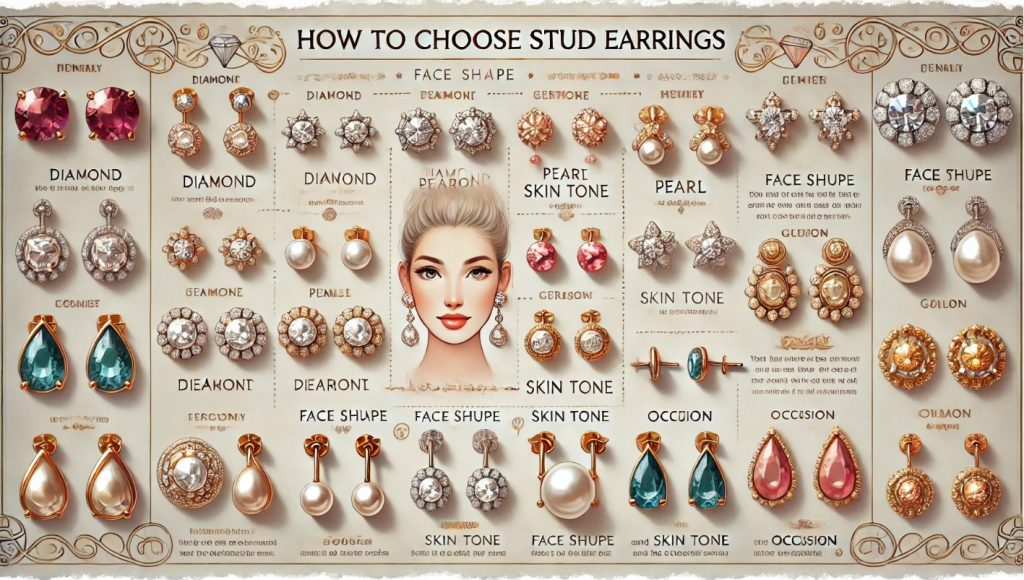 How to Choose Stud Earrings