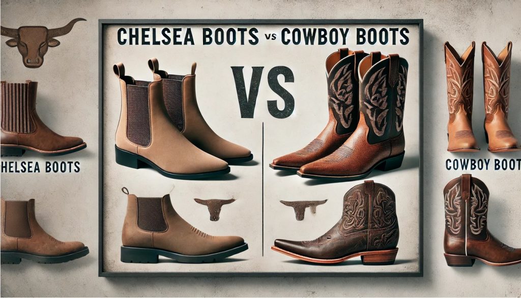 Chelsea Boots vs Cowboy Boots